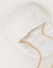 Fluffy Pearl Occasion Bag, , large