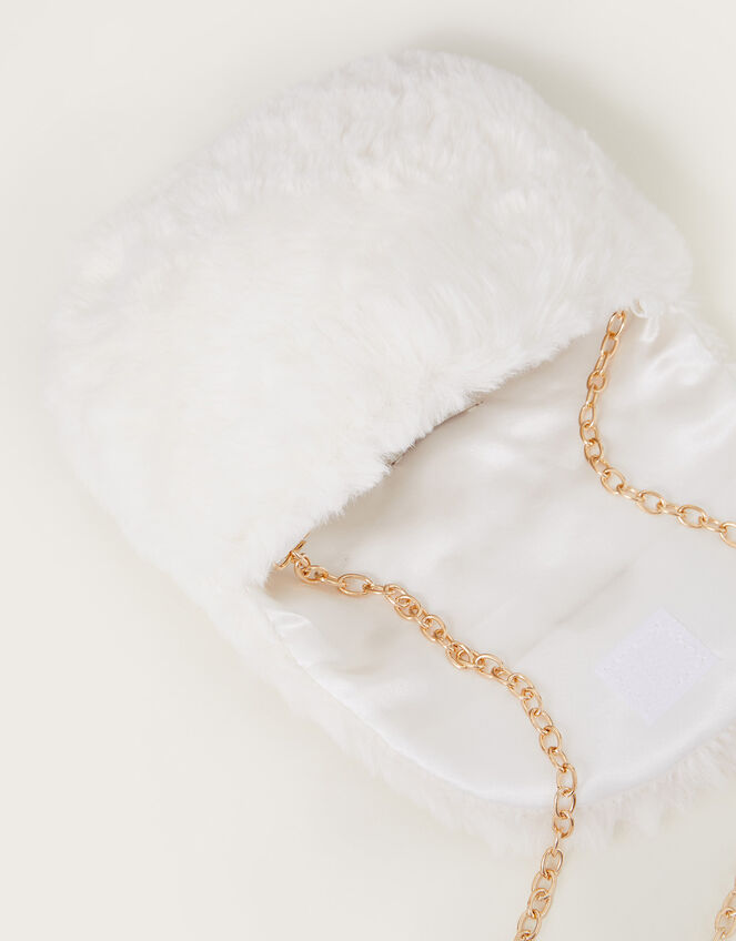 Fluffy Pearl Occasion Bag, , large