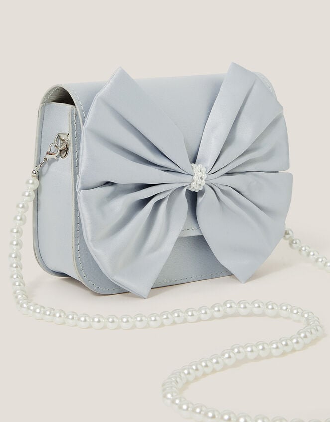 Bow Bridesmaid Mini Bag, Blue (PALE BLUE), large
