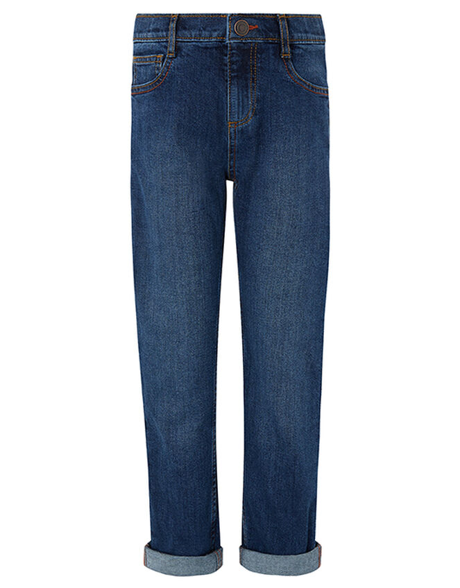 James Straight Leg Jeans, Blue (NAVY), large