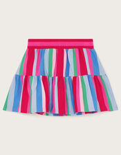 Stripe Tiered Skort, Multi (MULTI), large