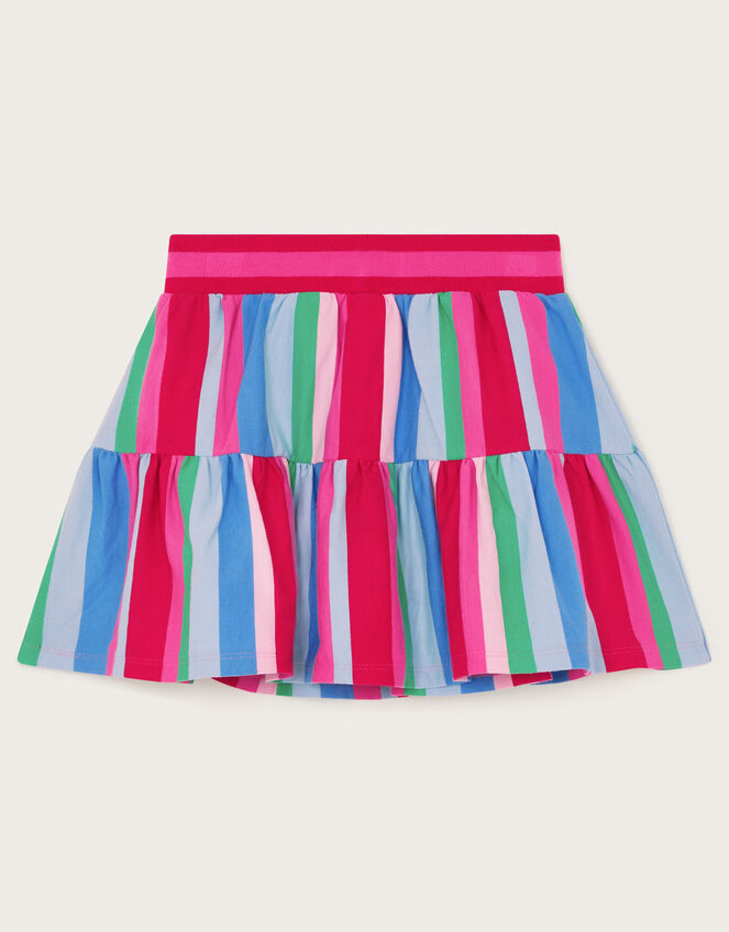Stripe Tiered Skort, Multi (MULTI), large