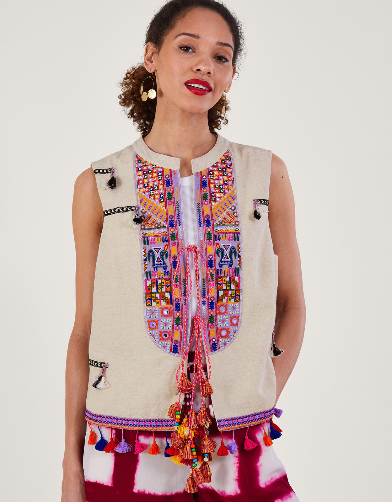 Tassel waistcoat clearance