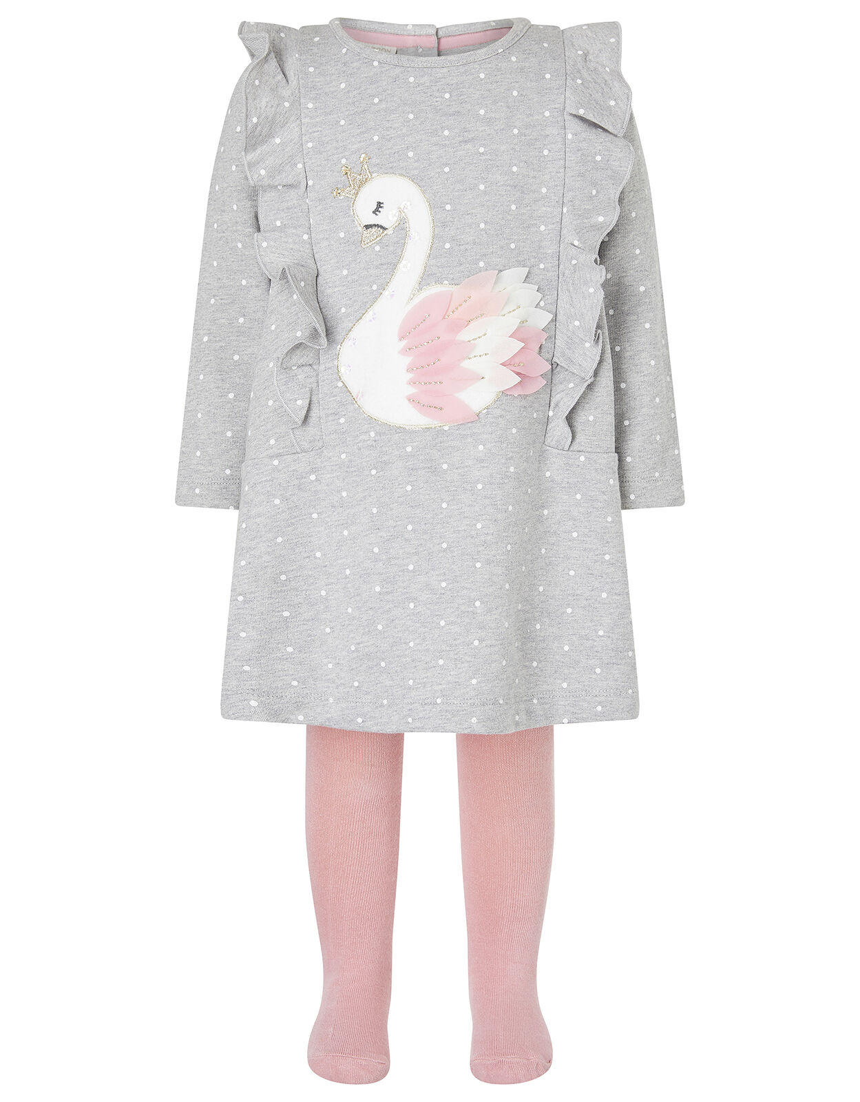 Monsoon top swan dress