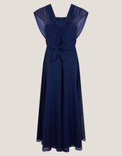 Maddison Multiway Chiffon Dress, Blue (NAVY), large