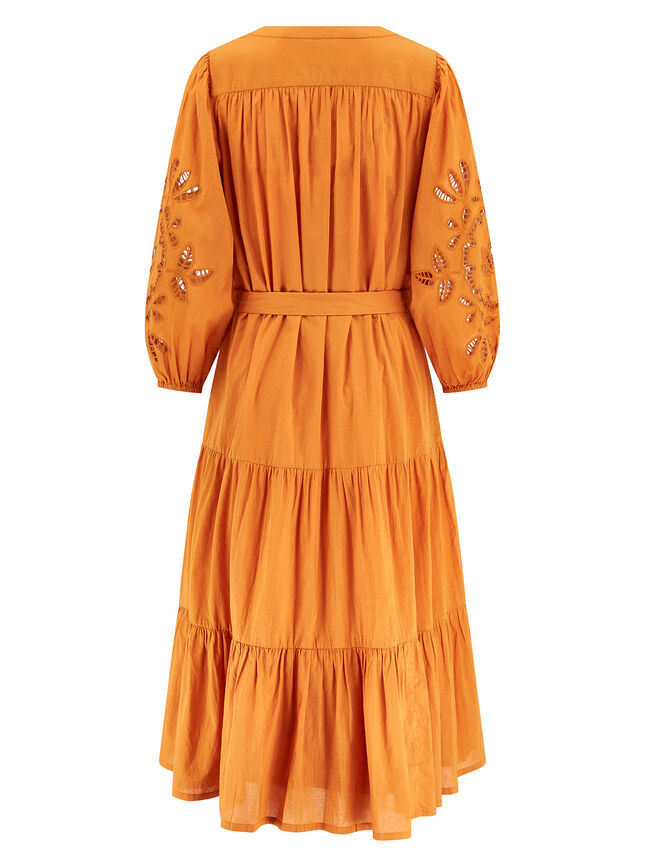 East Brigetta Dress, Orange (ORANGE), large