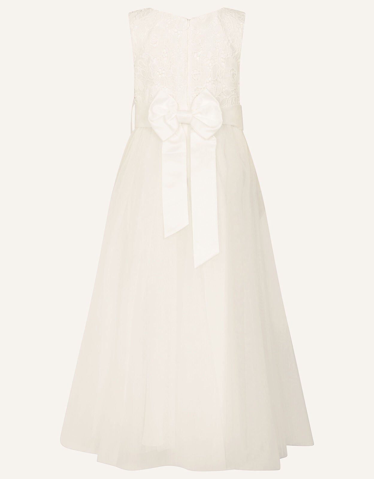 Monsoon ivory sales flower girl dress