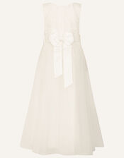 Alice Lace Bodice Tulle Maxi Dress, Ivory (IVORY), large