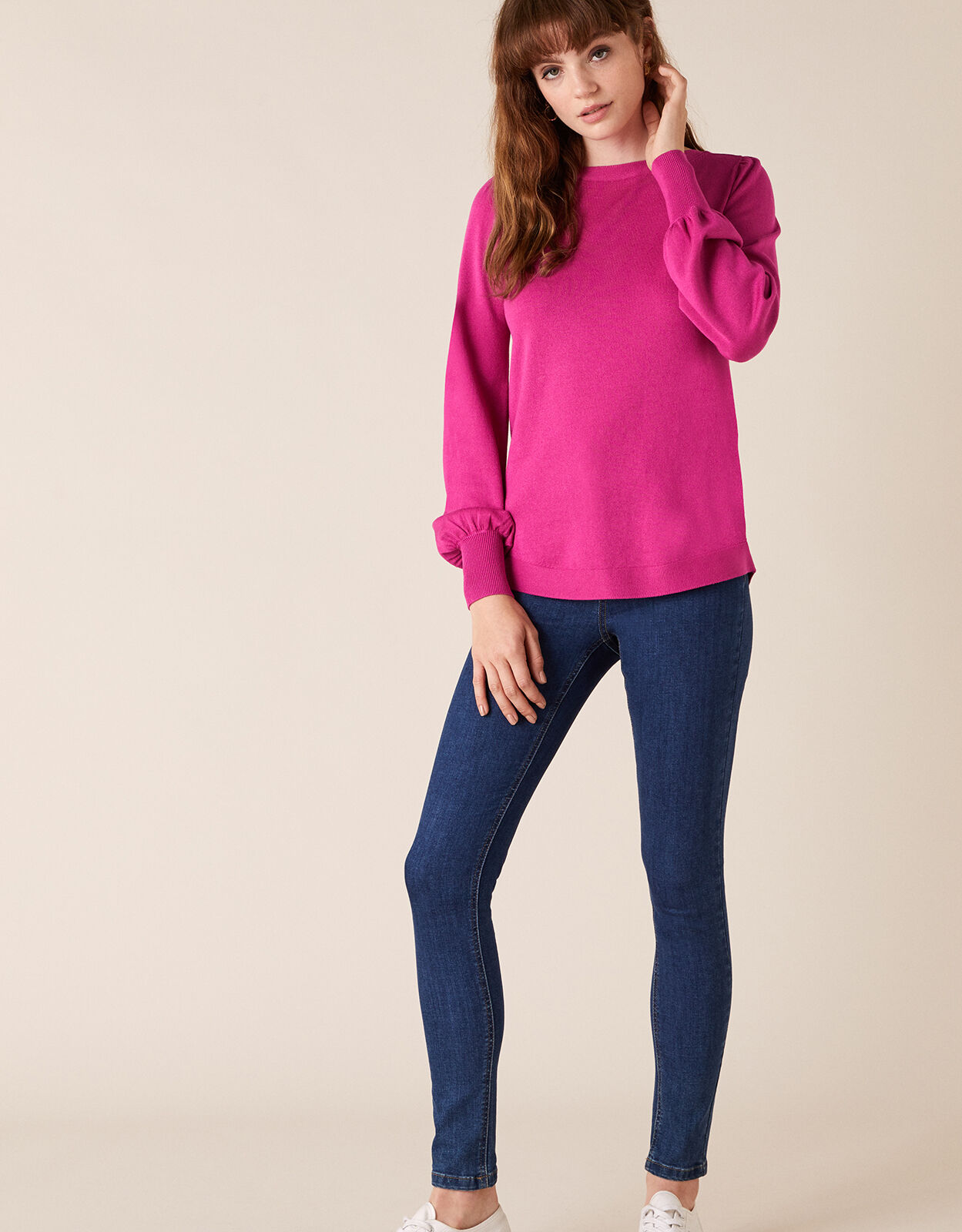 womens pink jumpers uk