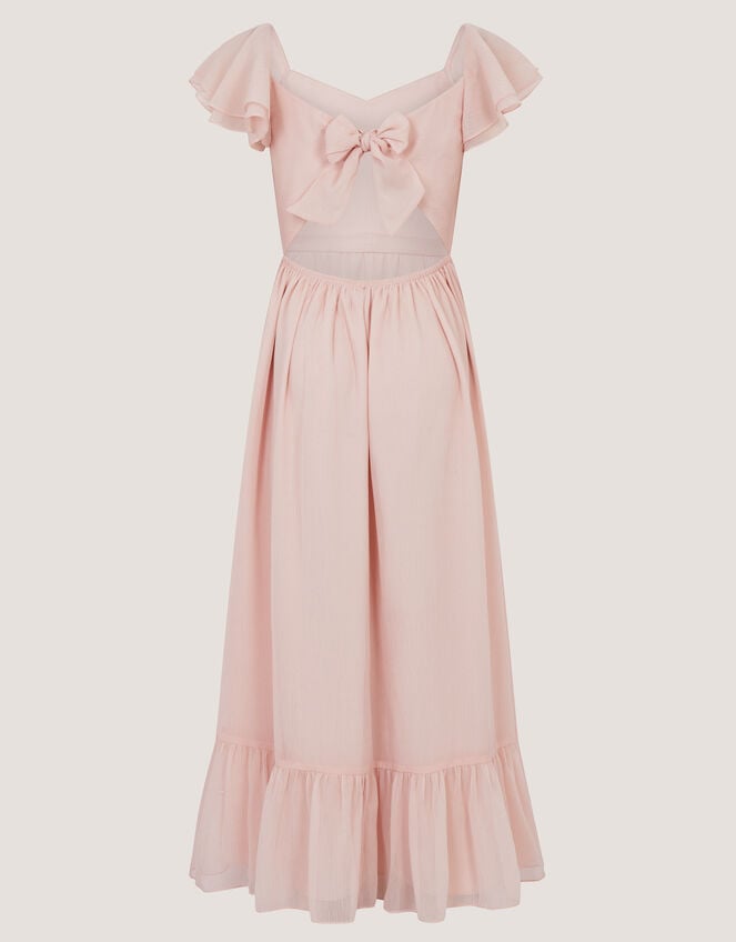 Sully Tie Back Prom Dress, Pink (PALE PINK), large