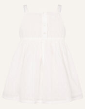 Embroidered Floral Cami Top, Ivory (IVORY), large