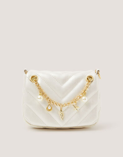 Mermaid Charm Quilted Bag, , large