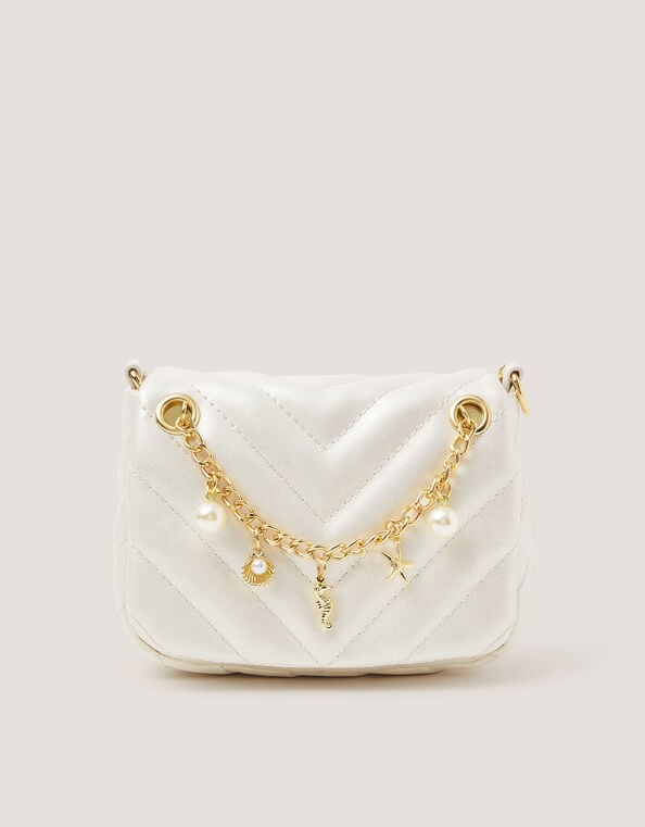 Mermaid Charm Quilted Bag, , large