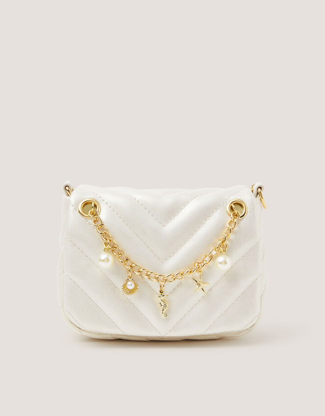 Mermaid Charm Quilted Bag, , large