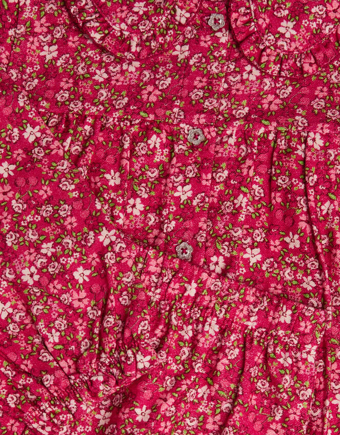 Floral Print Long Pyjamas Set , Pink (PINK), large