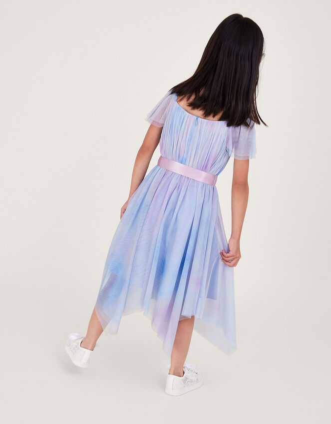Theodora Ombre Tulle Dress, Multi (MULTI), large