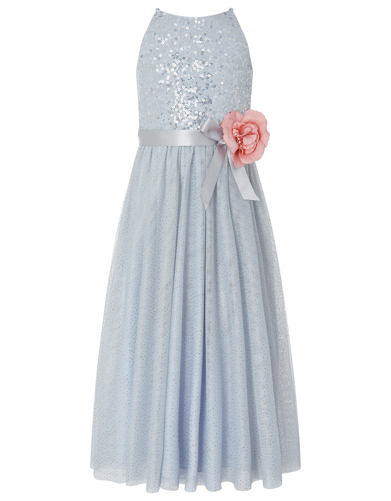 Truth Sequin Maxi Dress Blue Girls Dresses Monsoon ROI