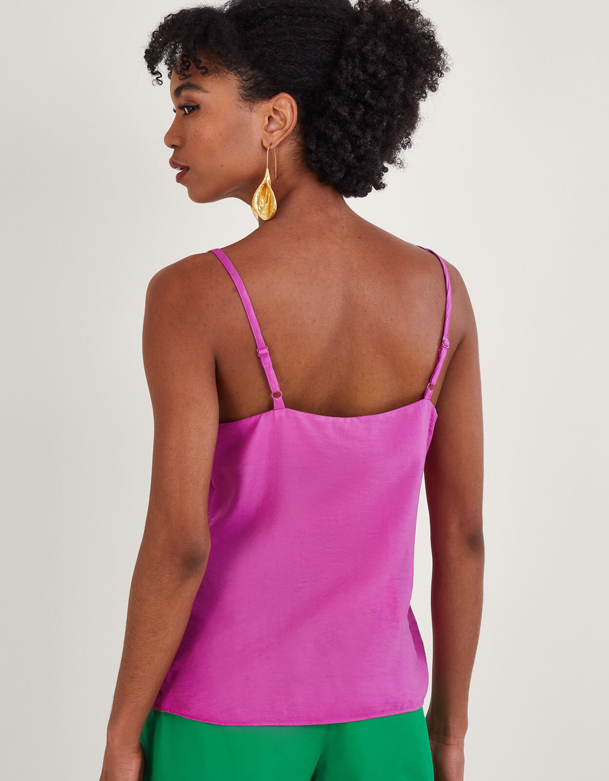 Bright pink sale cami top