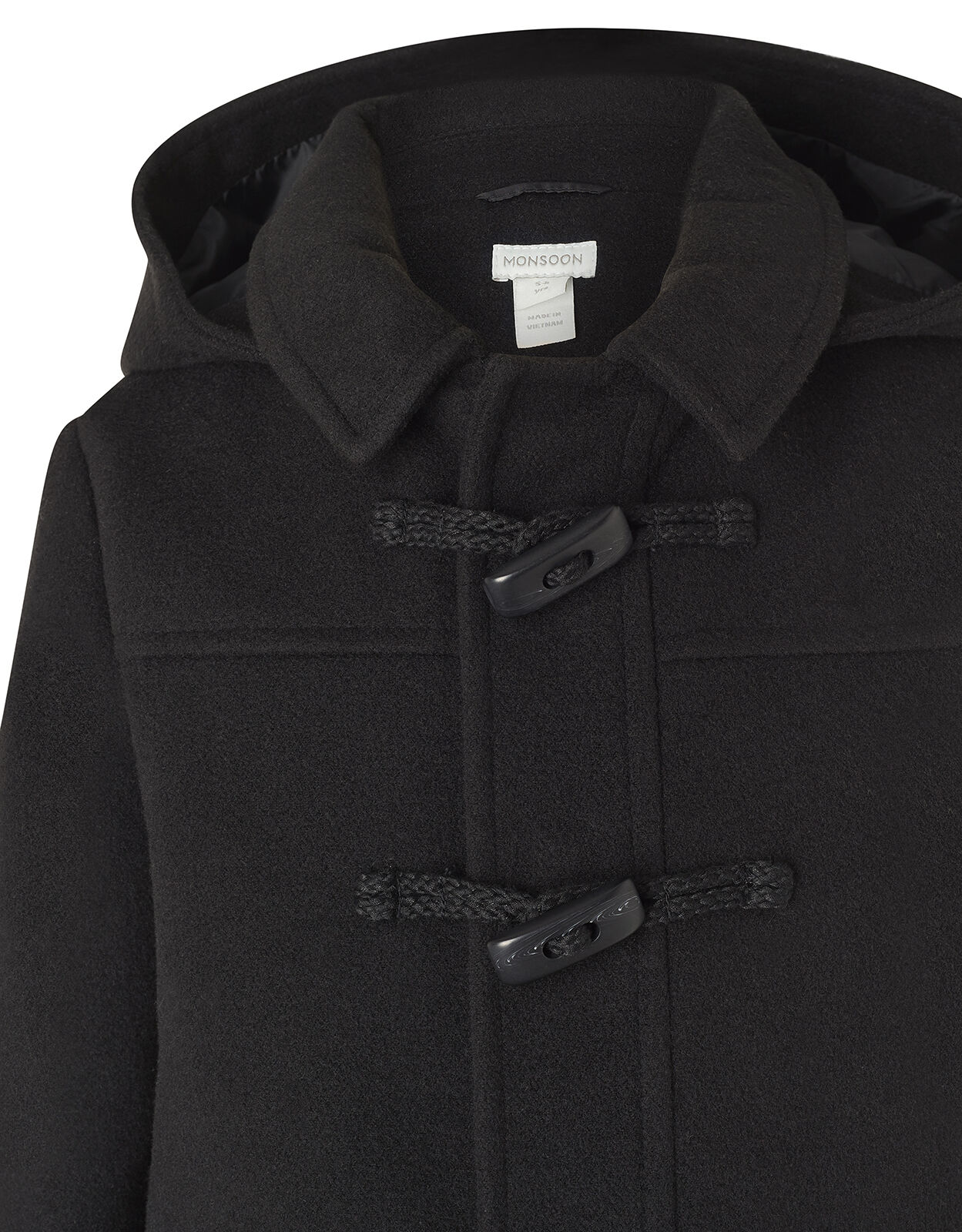 Duffle Coat Black Boys Coats Jackets Monsoon ROI
