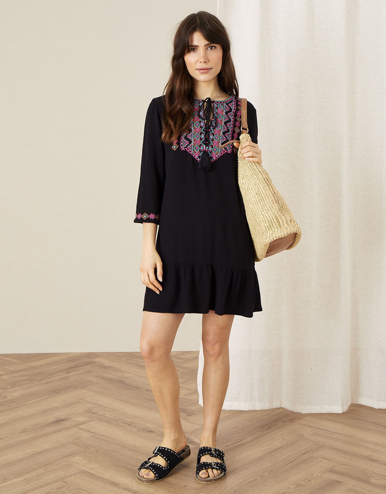 Monsoon kaftan dress clearance