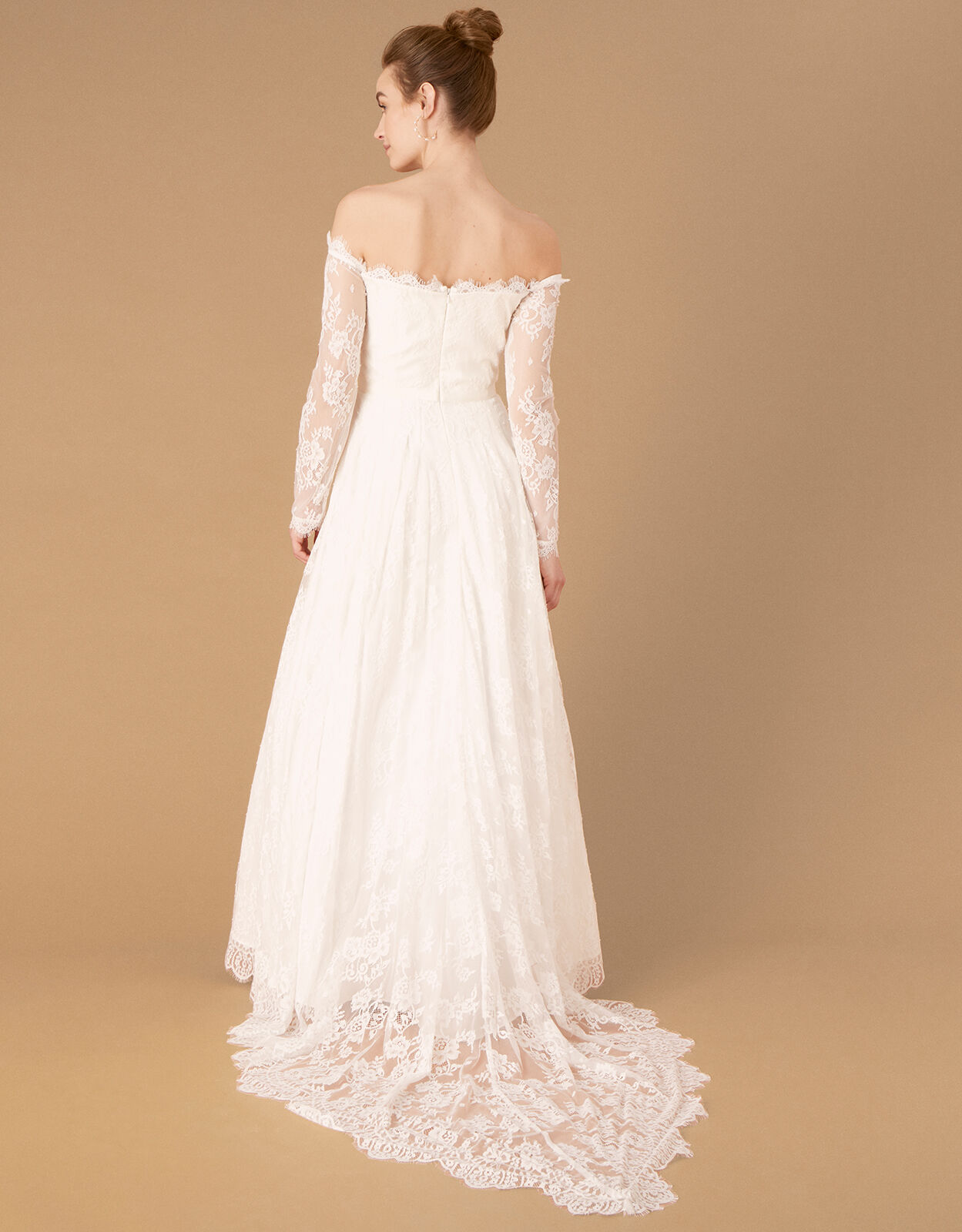 Monsoon grace bardot wedding dress shop
