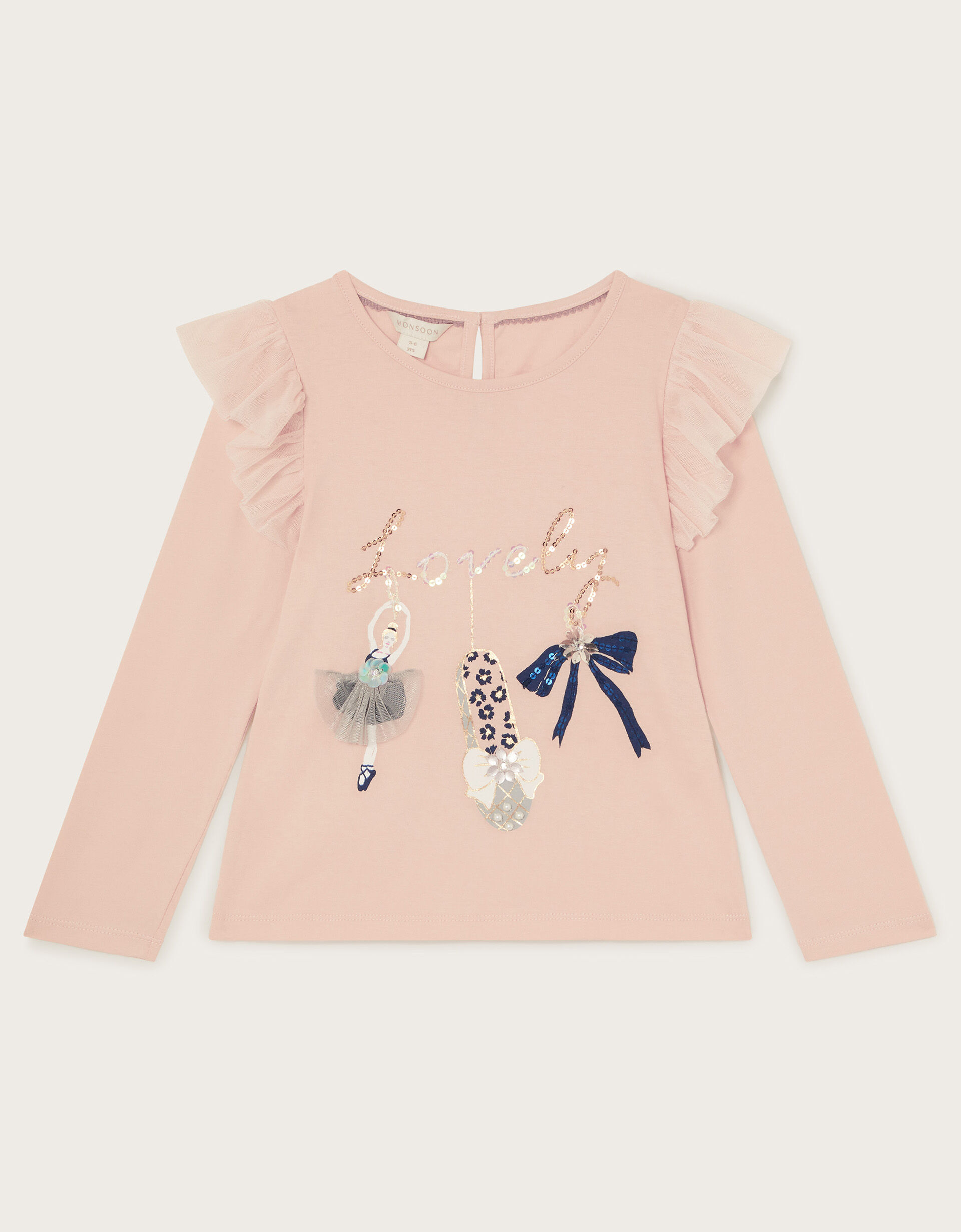 Monsoon pink sequin top clearance