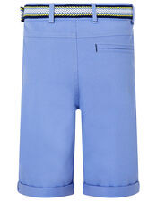 Blake Blue Shorts and Belt Set, Blue (BLUE), large