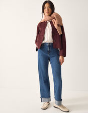 Sara Lace Trim Blouse, Ivory (IVORY), large