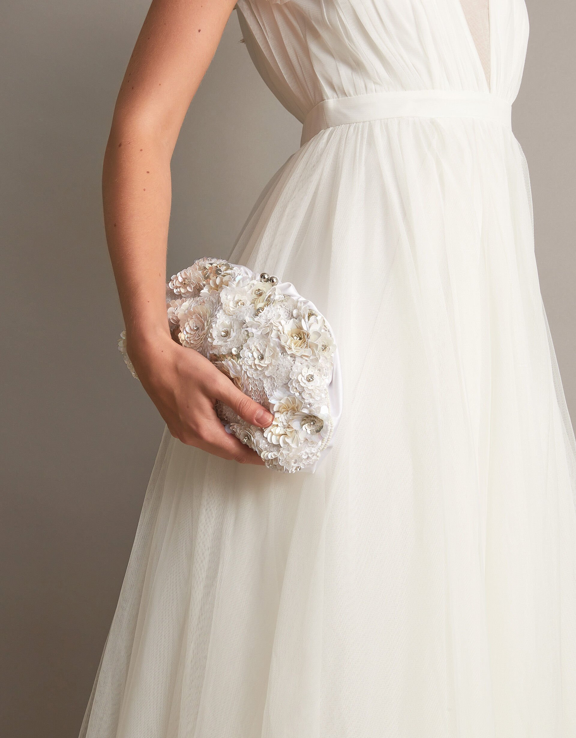 Ivory clutch hot sale bag bridal
