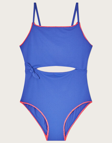 Cut-Out Swimsuit , Blue (BLUE), large
