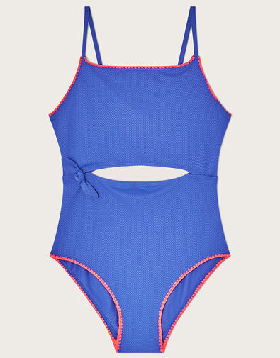 Cut-Out Swimsuit , Blue (BLUE), large
