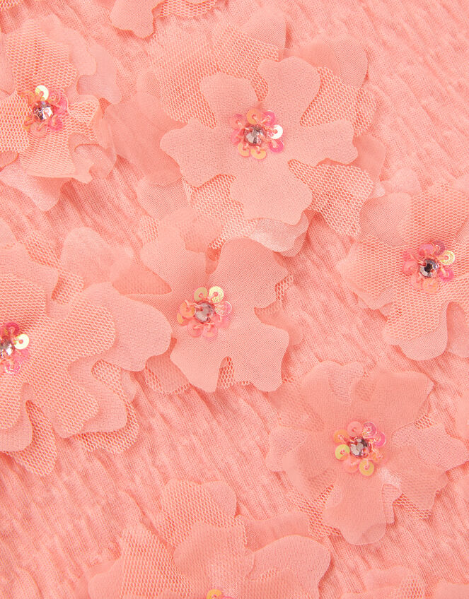 Embellished Floral Appliqu&eacute; Top, Pink (PINK), large