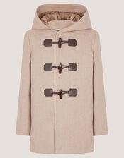Duffle Coat, Camel (OATMEAL), large