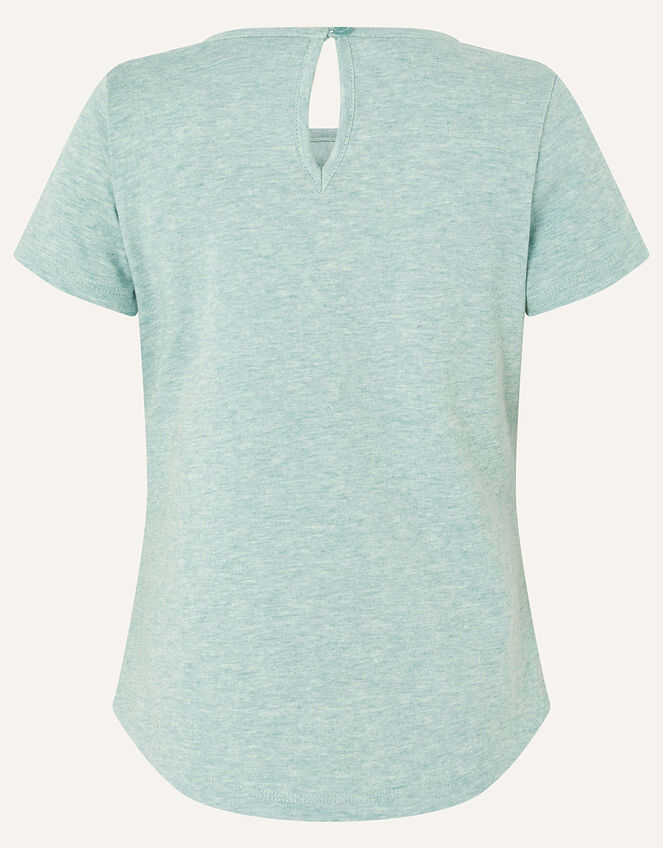 Sequin Shoulder Top, Green (MINT), large