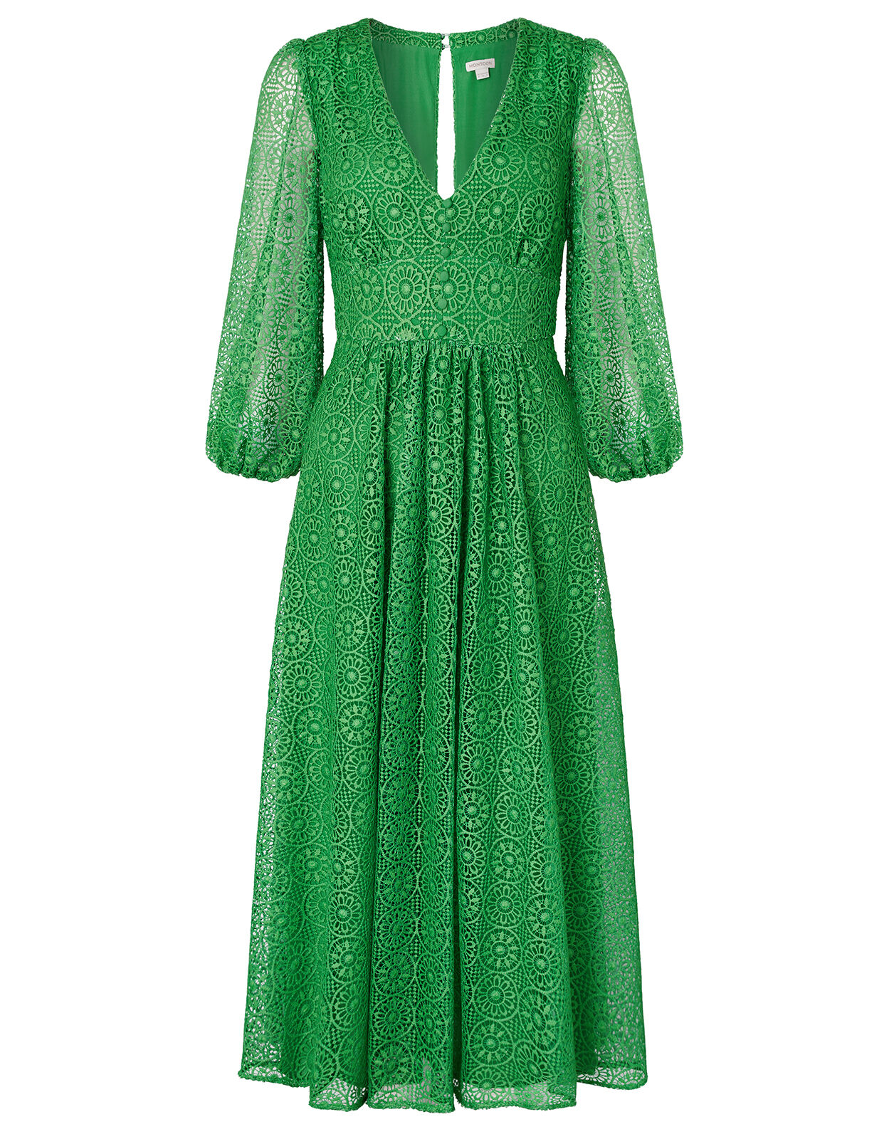 Zinnia Lace Occasion Dress Green
