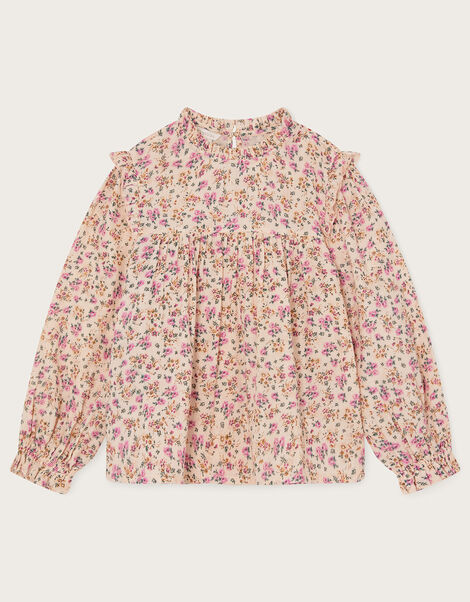 Boutique Dita Ditsy Blouse, Ivory (IVORY), large