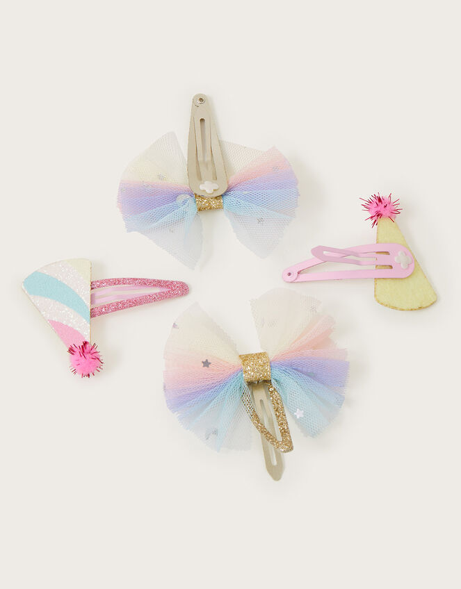 Celebration Hair Clips 4 Pack, , large