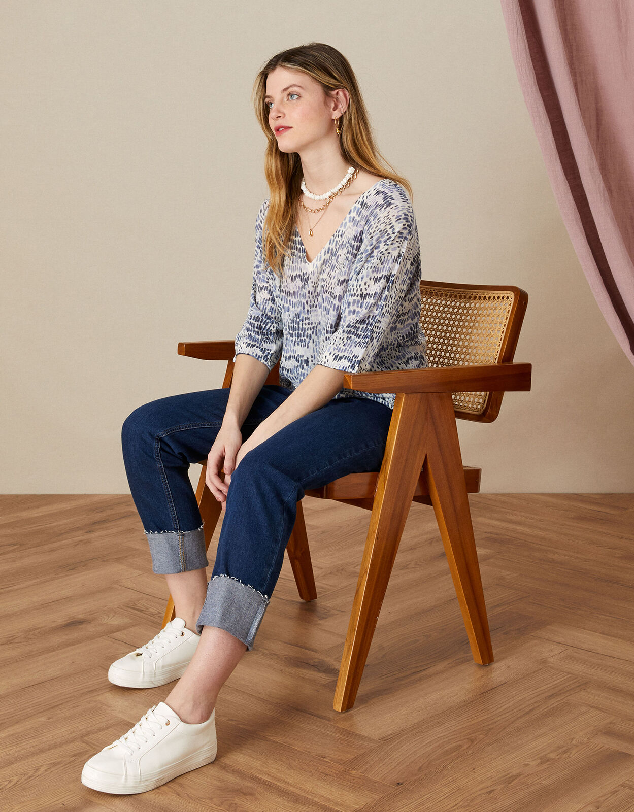 Monsoon linen best sale jumper