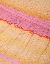 Ombr&eacute; Sleeveless Tiered Dress, Pink (PINK), large