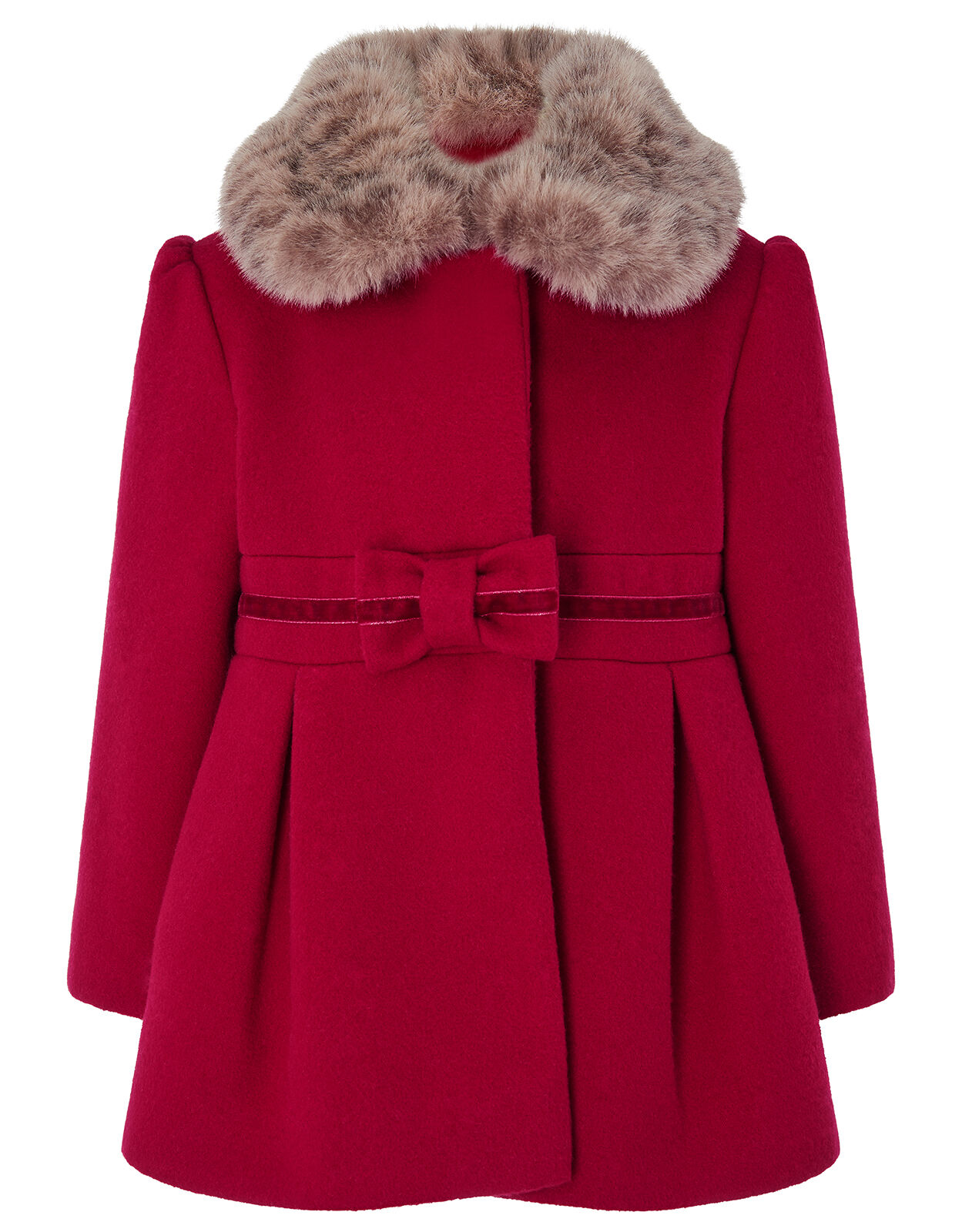 Monsoon red coat discount