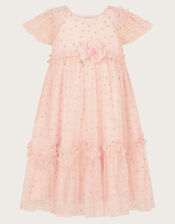 Baby Issey Rose Dress, Pink (PALE PINK), large