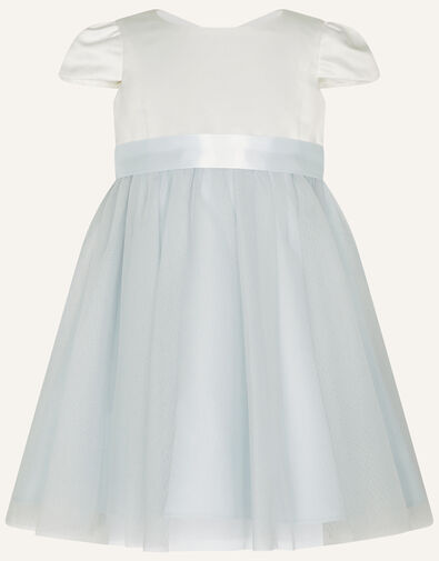 Baby Tulle Bridesmaid Dress Blue, Blue (BLUE), large