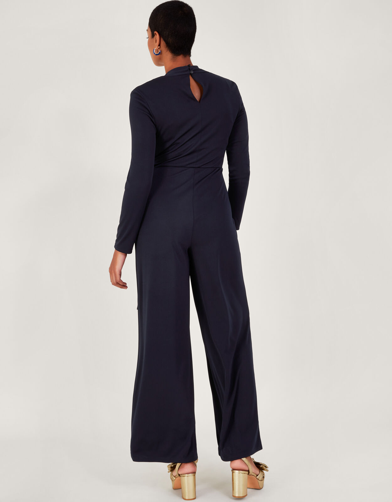 Monsoon jumpsuit navy best sale