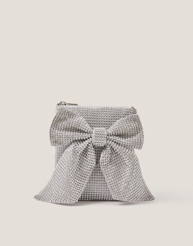 Diamant&eacute; Embellished Bow Bag, , large