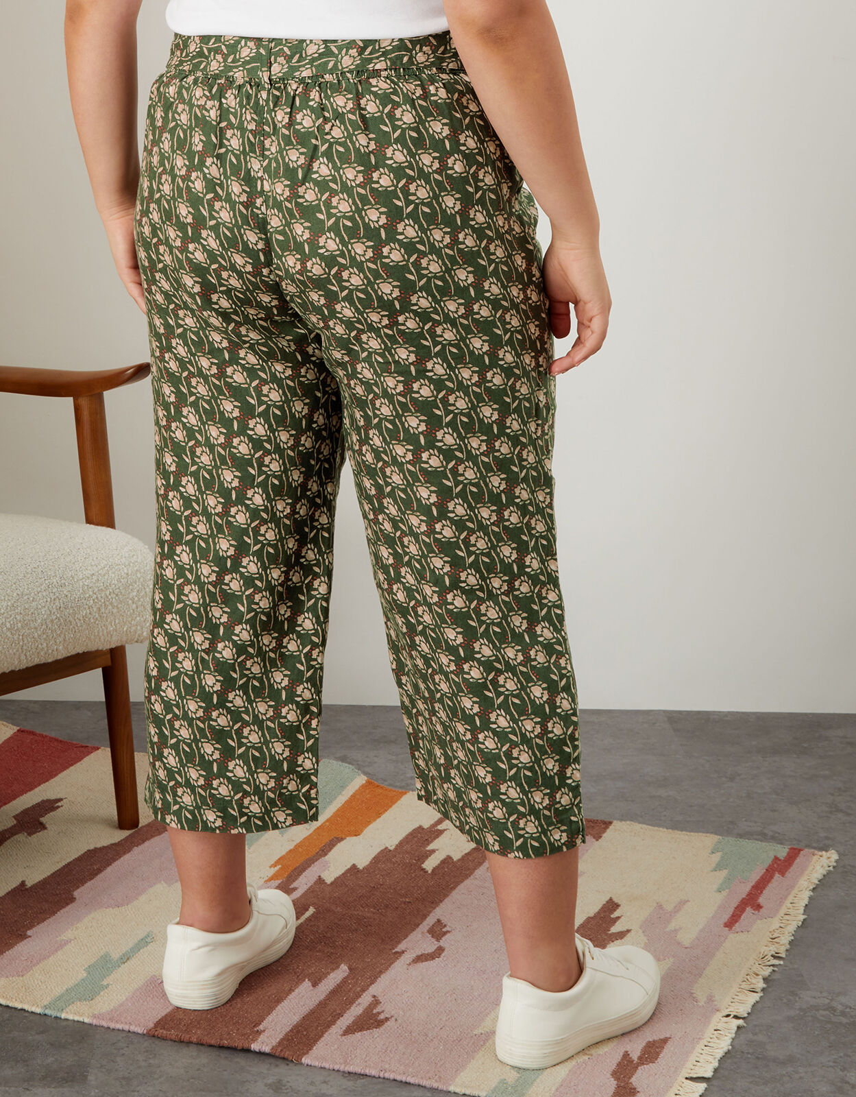Monsoon cropped trousers cheap