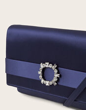 Selma Satin Clutch, , large