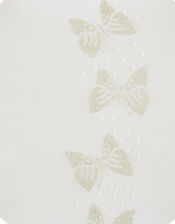 Glitter Butterfly Tights, Gold (GOLD), large