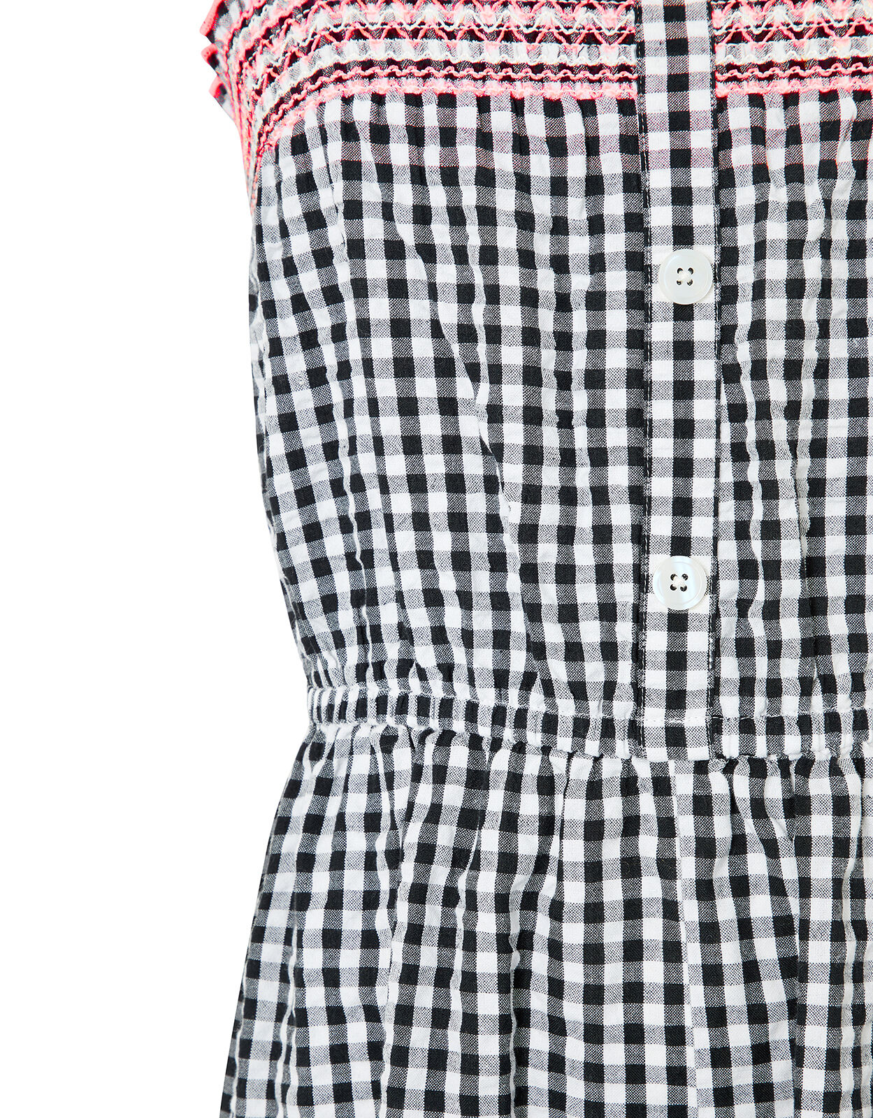 Monsoon top gingham jumpsuit
