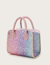 Rainbow Glitter Tote Bag, , large