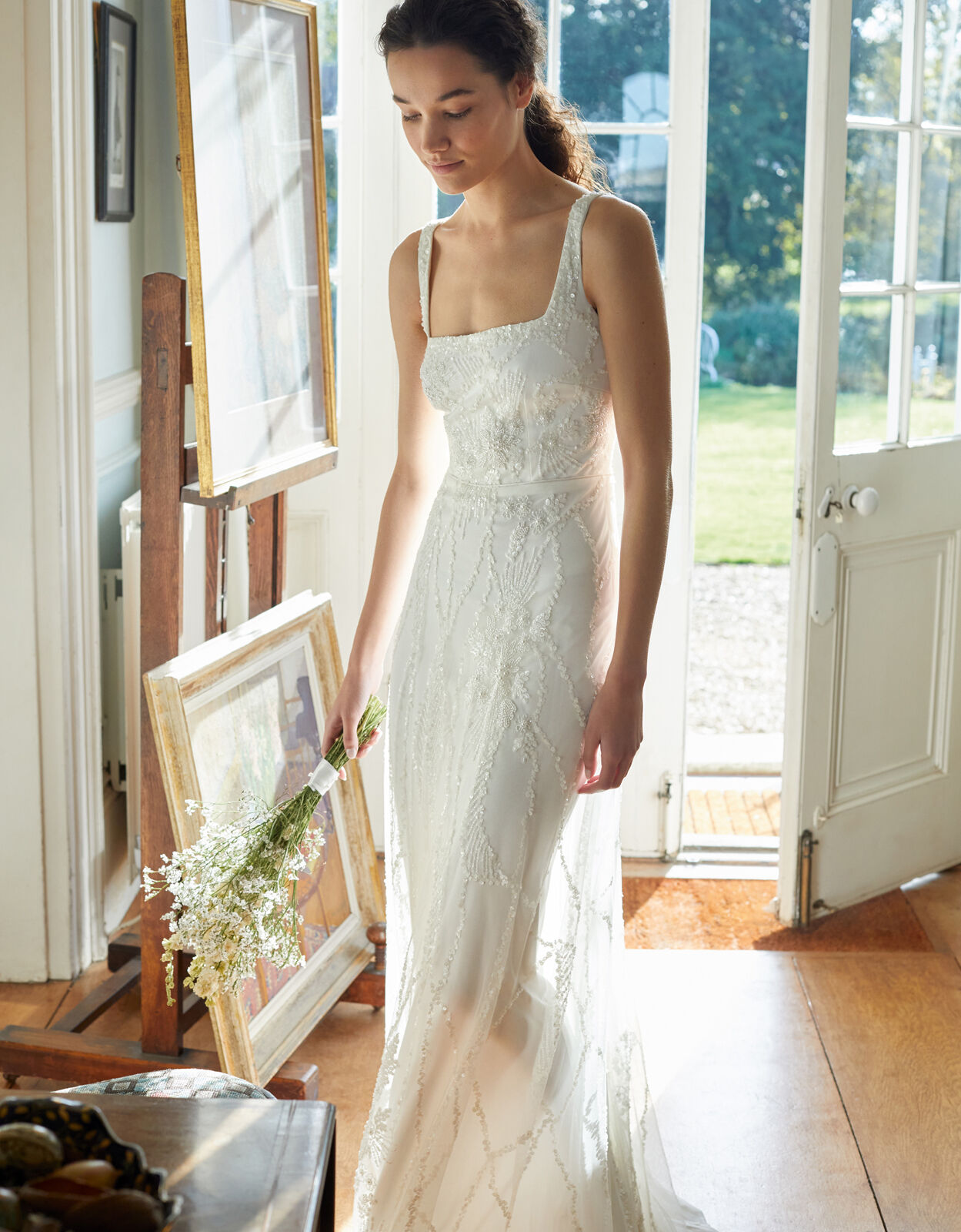 Monsoon beaded wedding dress shop